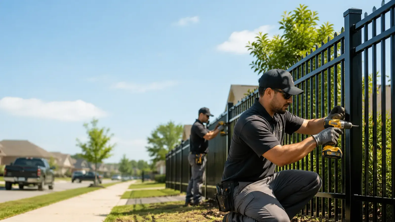 Metal Fence Installation in Stanford, IL